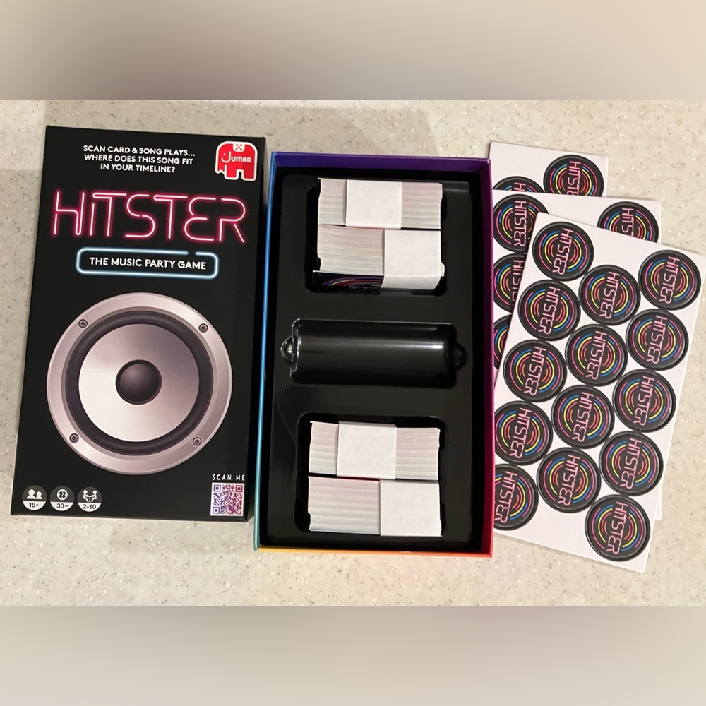 NEW in OPEN BOX Hitster The Music Party Game by Jumbo - Picture 5 of 7